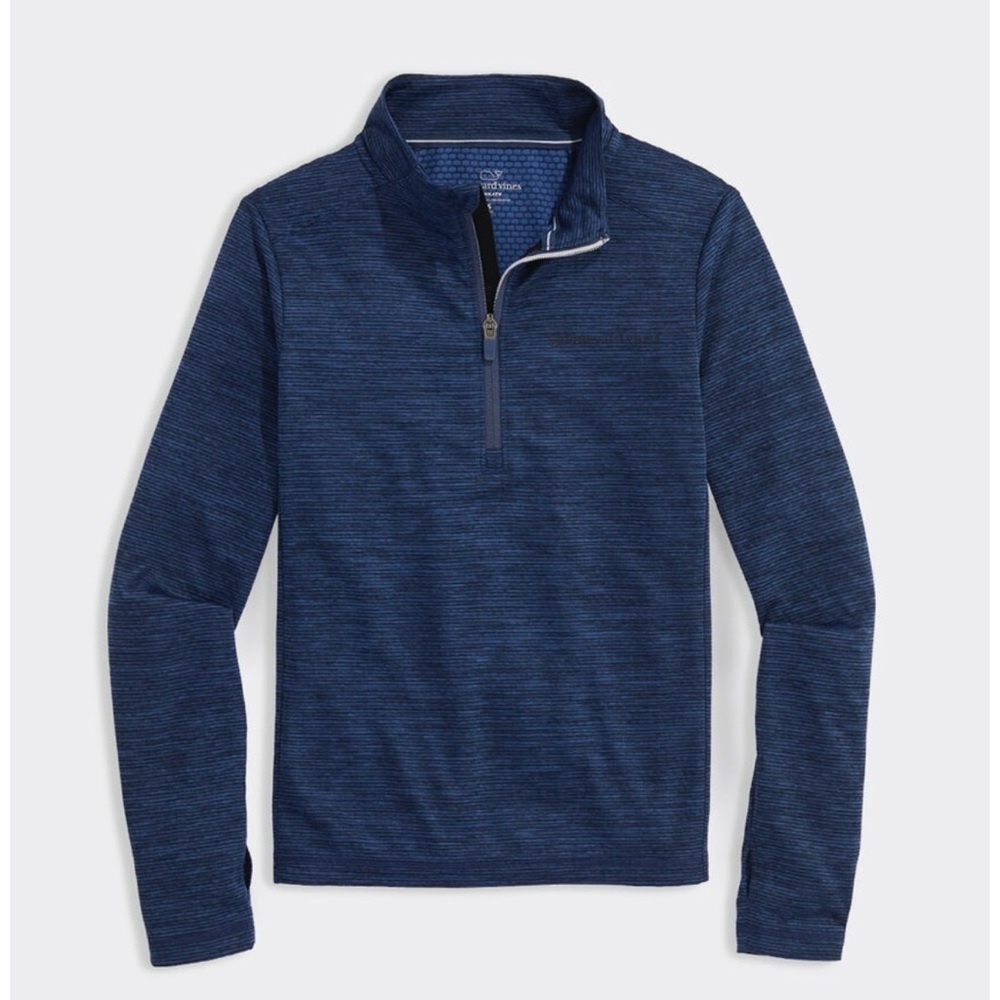 Vineyard Vines Boys' Performance Sankaty Quarter-Zip